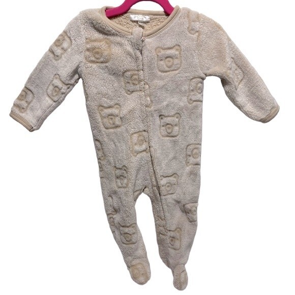 Tahari One-Piece Fleece Jumpsuit, 6-9 Months - Picture 1 of 8